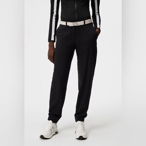 J.Lindeberg Black Performance Golf Pants Elena Jogger Size 31